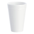 Dart J Cup® White Styrofoam Drinking Cup, 32-ounce capacity 32TJ32