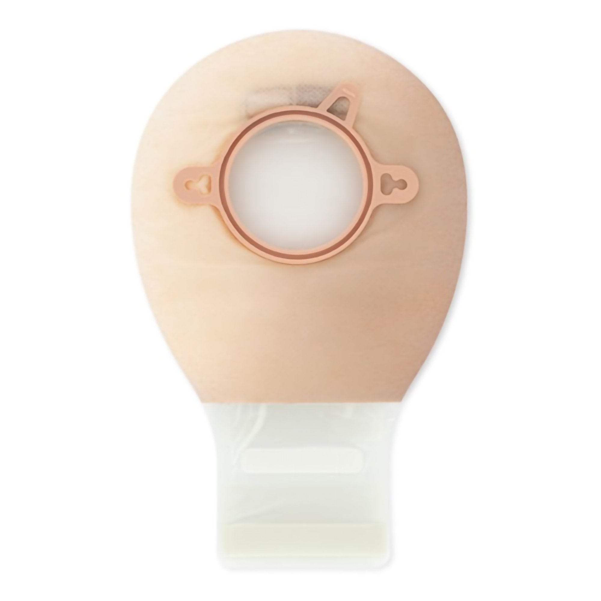 New Image™ Two-Piece Transparent Ostomy Pouch, Pre-cut to Fit 44mm Stomas, Green 18292