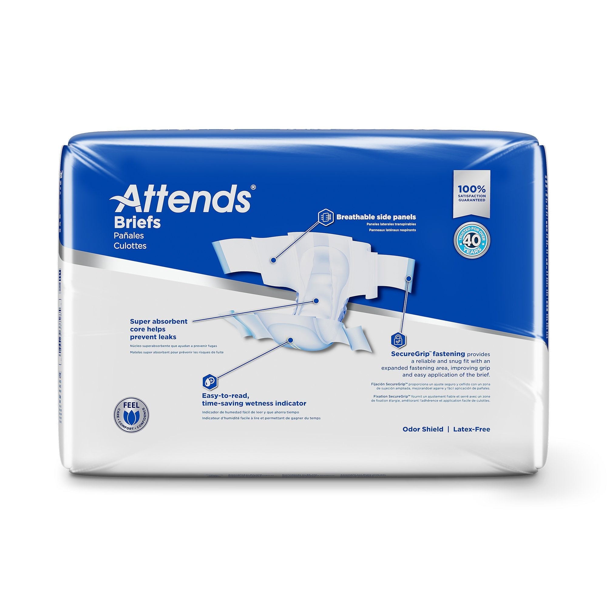 Attends® Extra Heavy Absorbency Briefs, Large DDP30