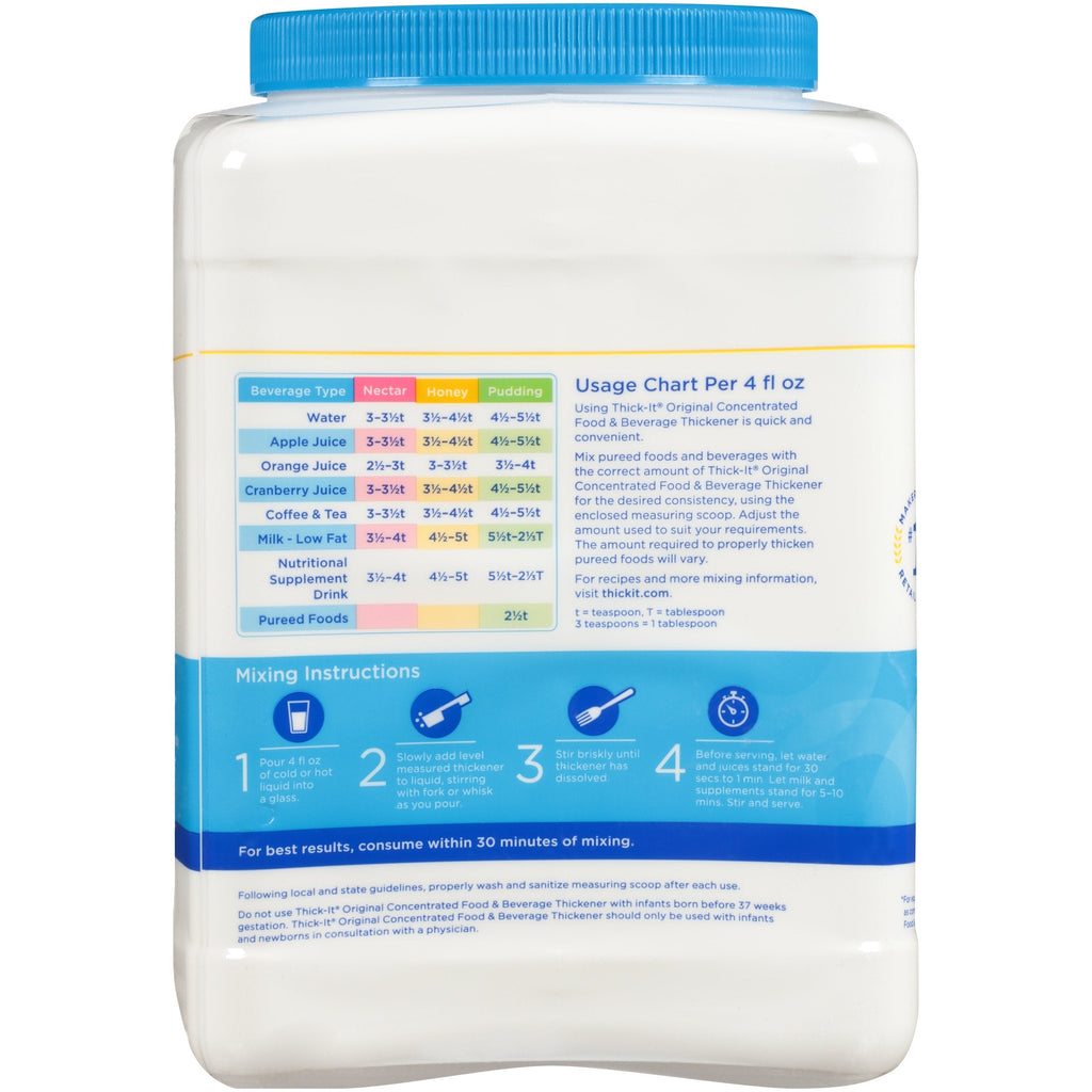 Thick-It® Original Concentrated Food and Beverage Thickener, 36-ounce canister J587-C6800