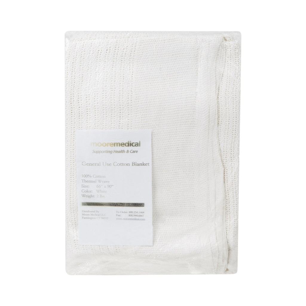 McKesson Cotton Thermal Blanket, 66 x 90 Inch WBS1001Q