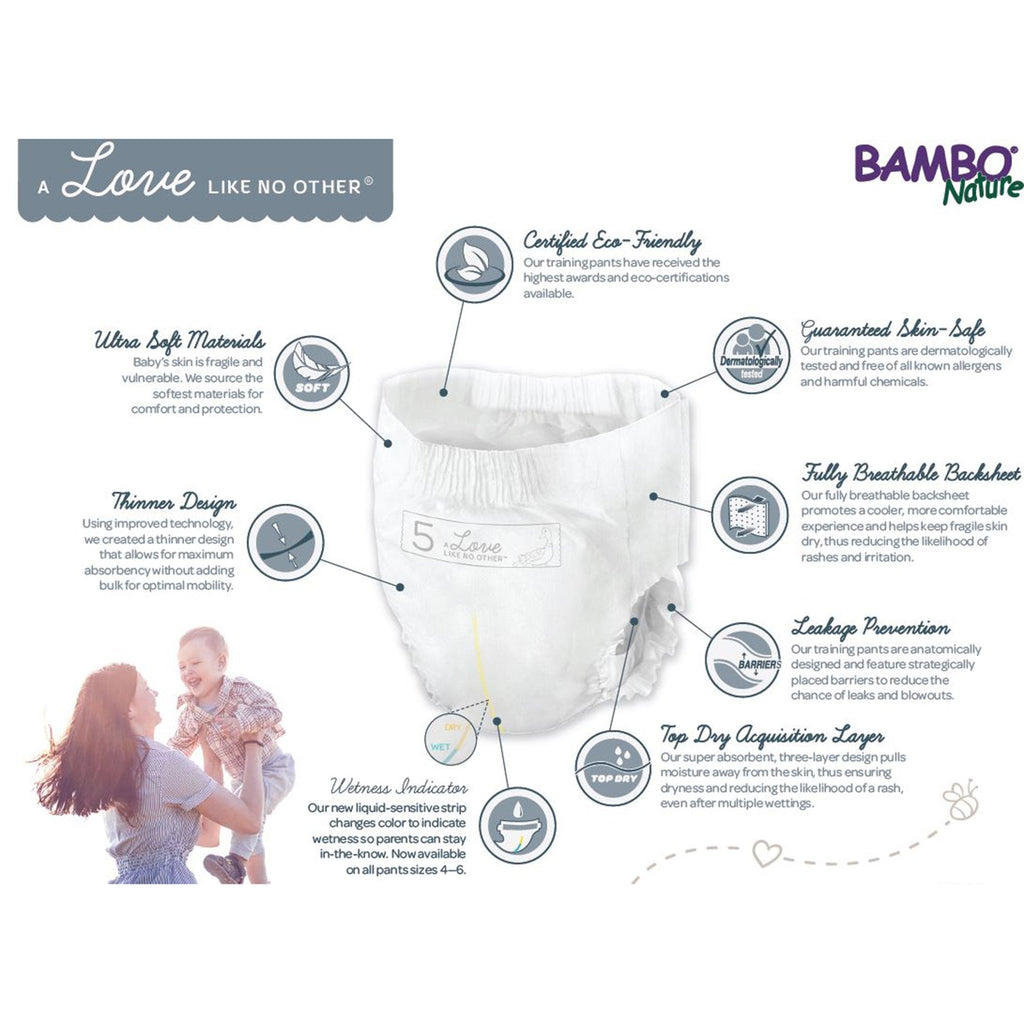 Bambo® Nature Dream Training Pants, Size 4 1000016929