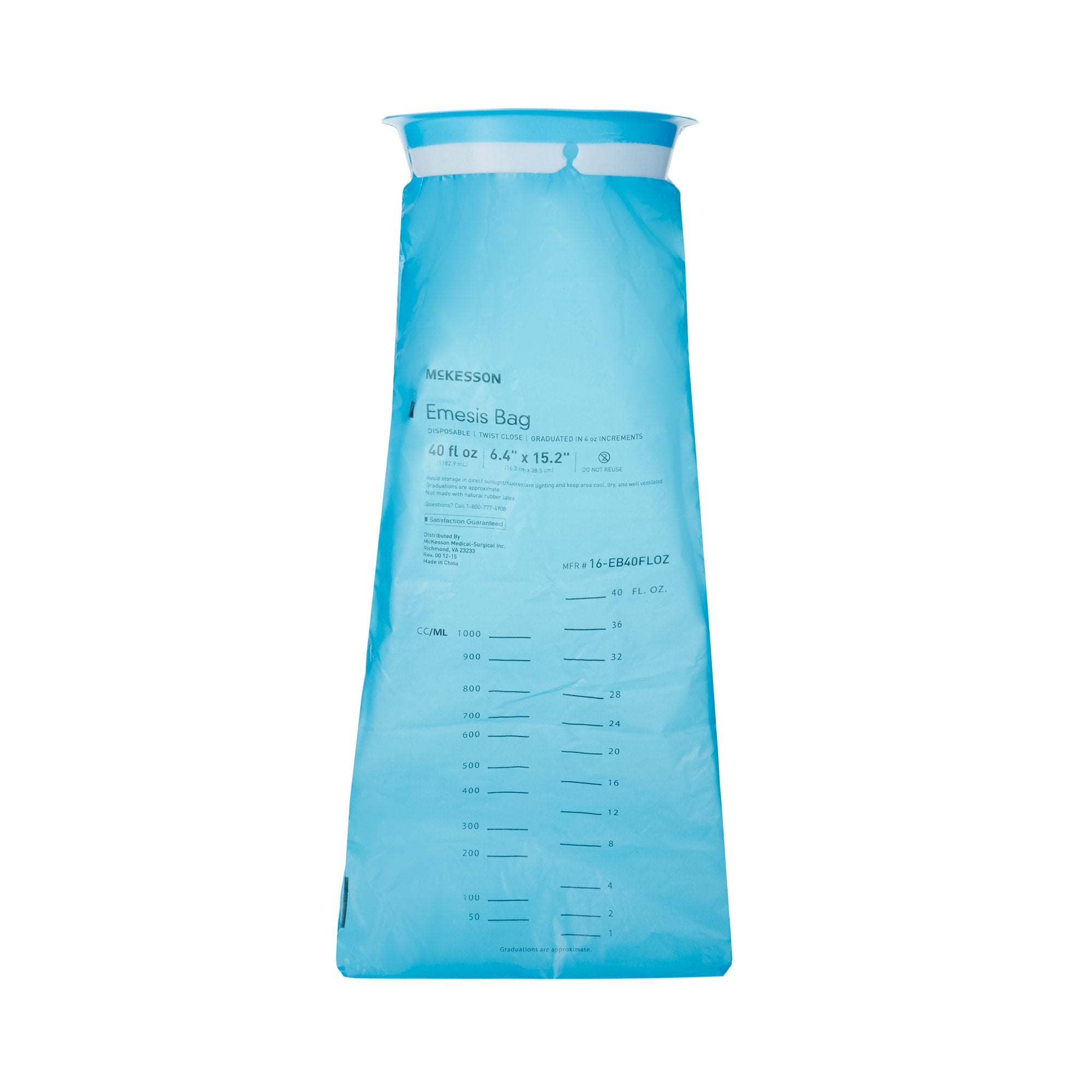 McKesson Emesis Bag 16-EB40FLOZ