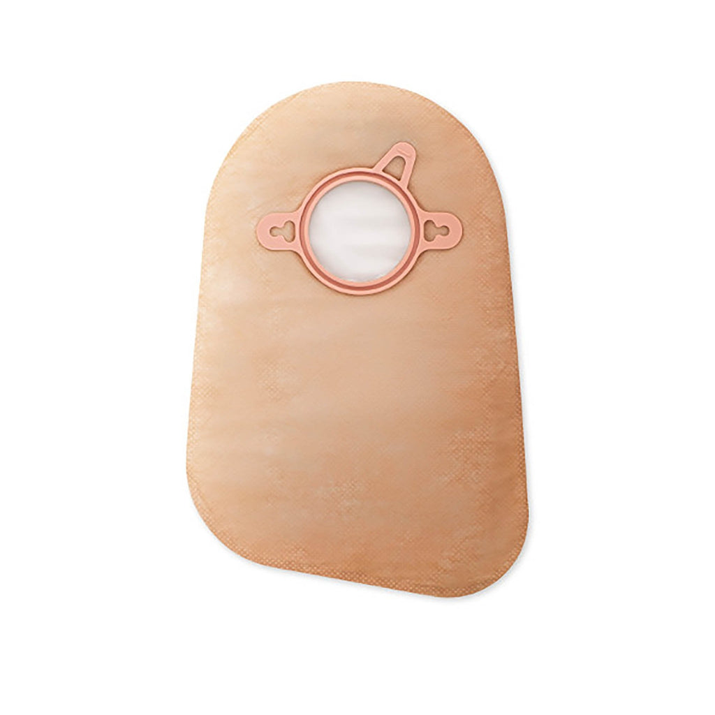 New Image™ 2-Piece Beige Ostomy Pouch, Pre-cut to Fit 70 Stomas, Blue 18374