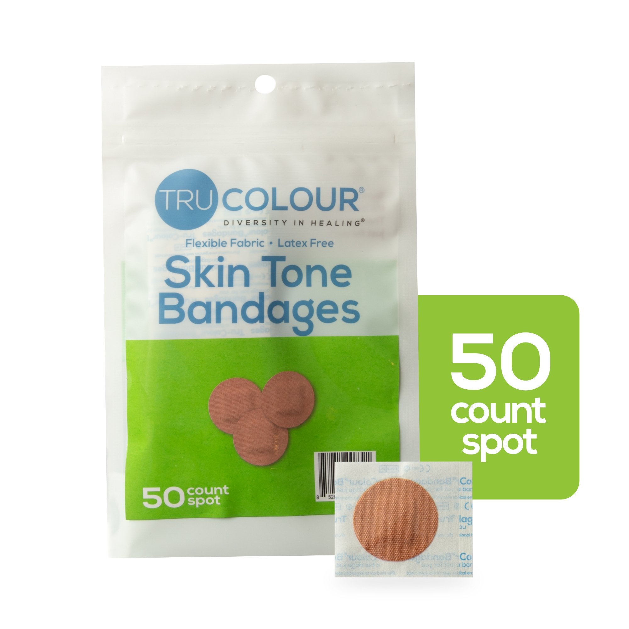 TruColour® Olive Adhesive Strip, Spot TCB-GDOT