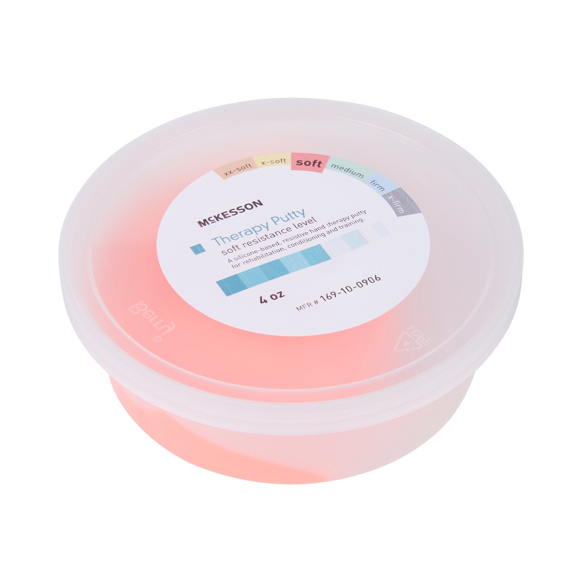 McKesson Therapy Putty, Red, Soft, 4 oz. 169-10-0906