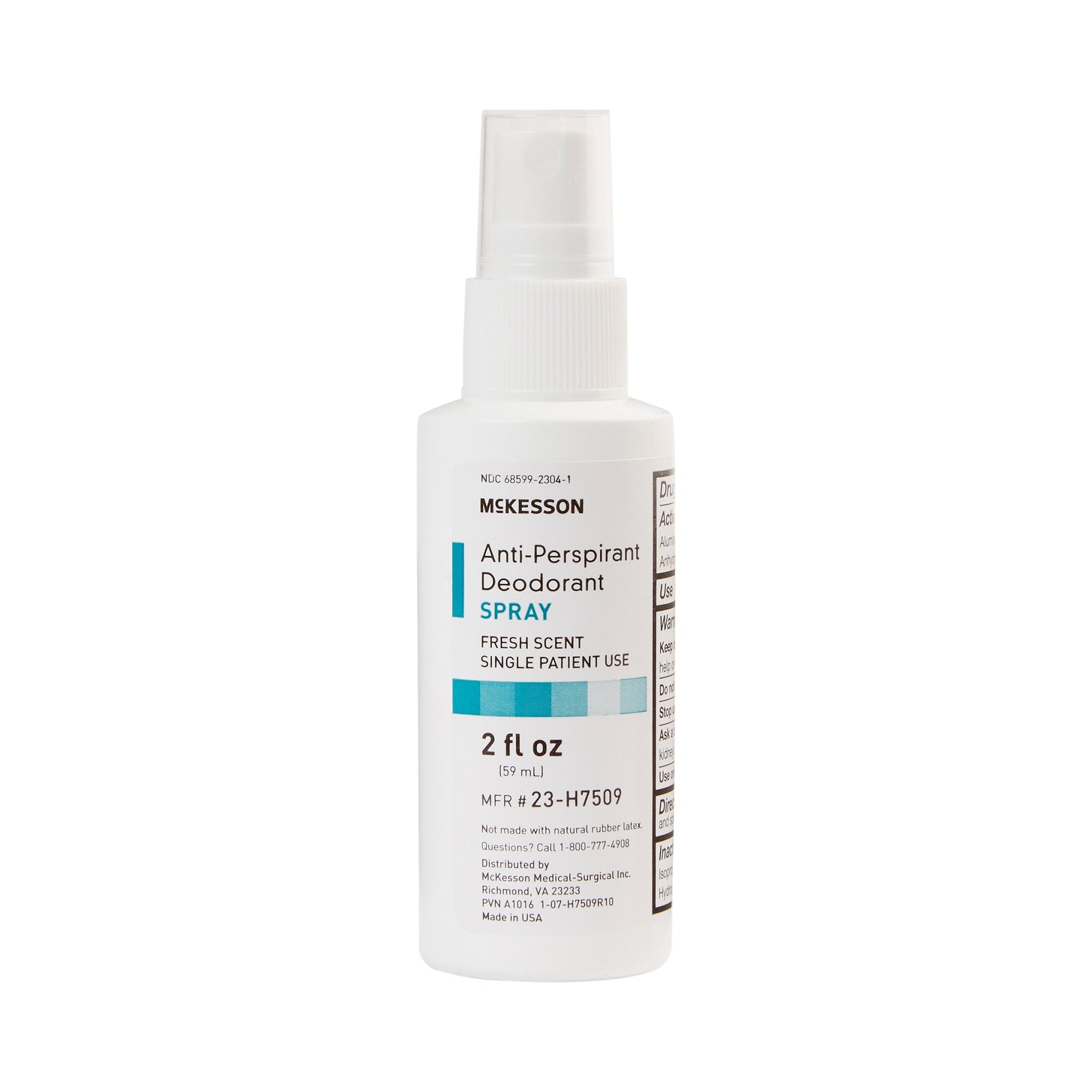 McKesson Fresh Scent Antiperspirant / Deodorant, 2-ounce Spray Bottle 23-H7509