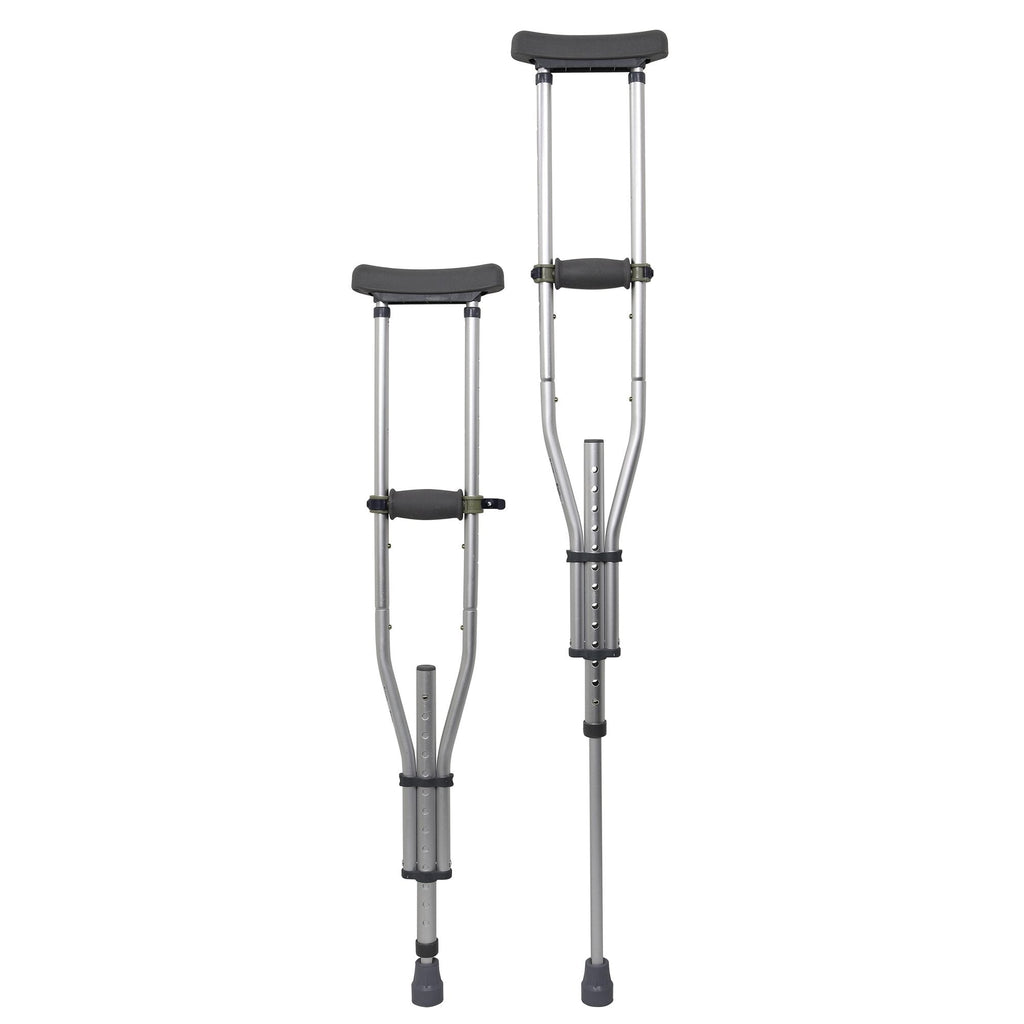 McKesson Underarm Crutches, 4'6" – 6'6" 146-RTL10433