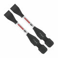 BOSCH ITDSL810202 2 pc. Driven 2 In. Impact Slotted #8-10 Power Bits