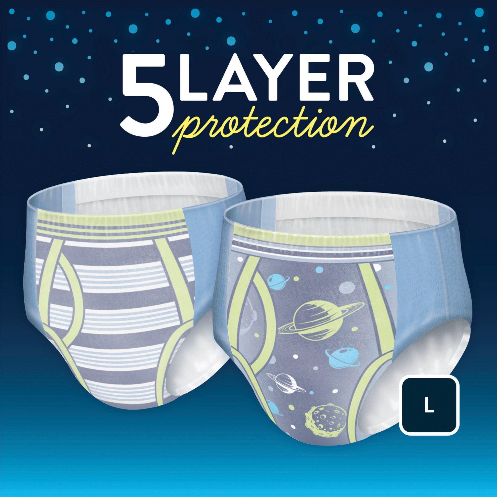 GoodNites® Night Time Underwear For Boys, Extra Large 55592