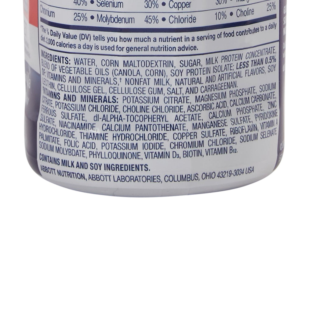 Ensure® Plus Nutrition Shake, Vanilla, 8-ounce bottle 57263