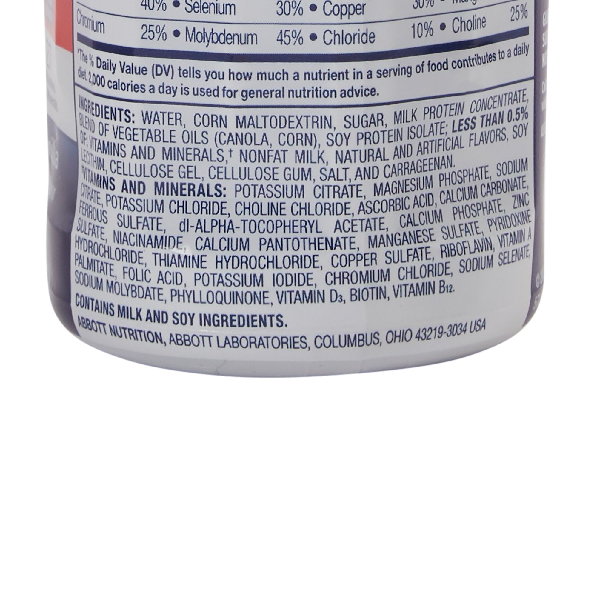 Ensure® Plus Nutrition Shake, Vanilla, 8-ounce bottle 57263
