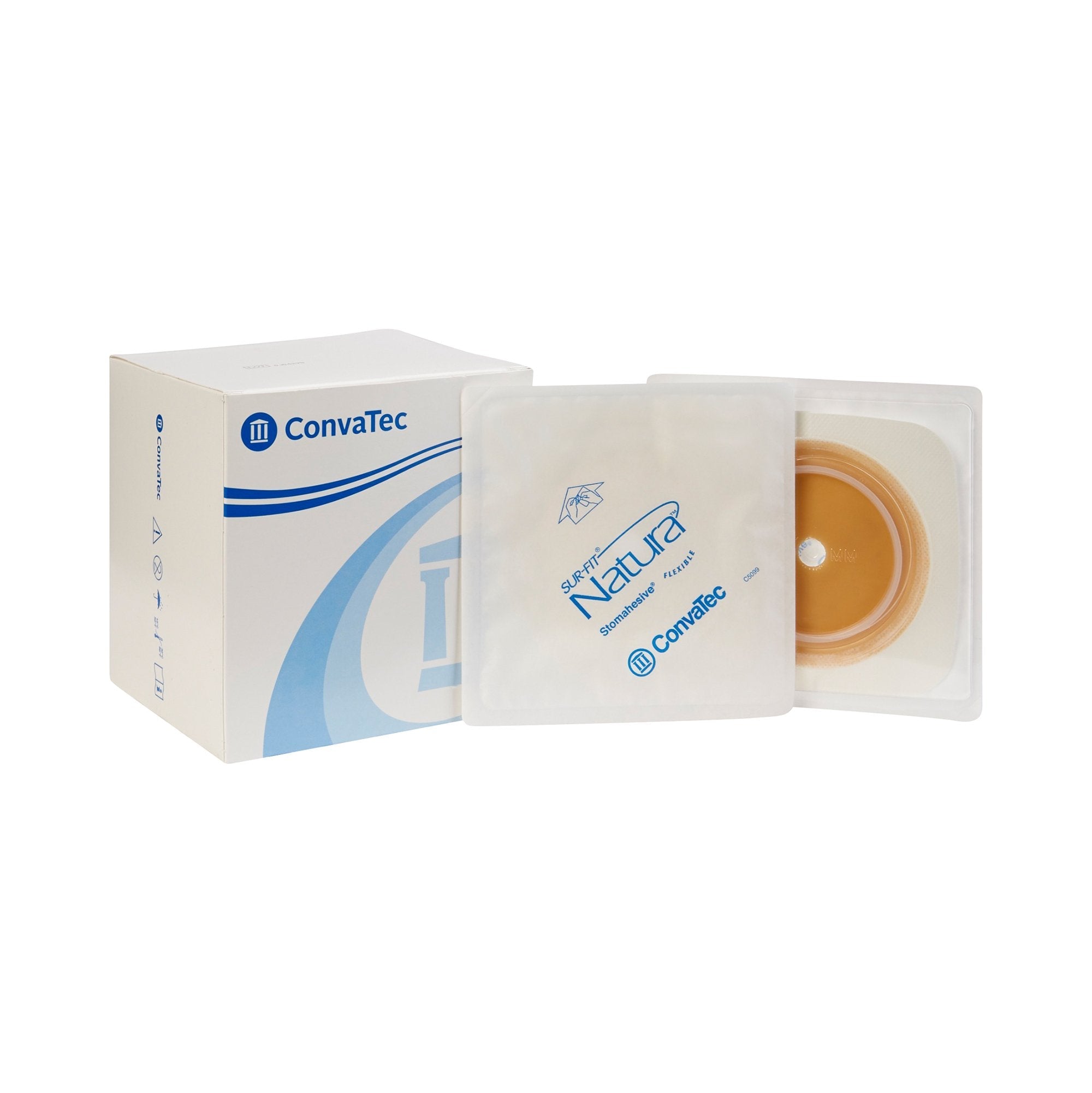 Sur-Fit Natura® Two-Piece Stomahesive® Skin Barrier, 70 mm flange 125261