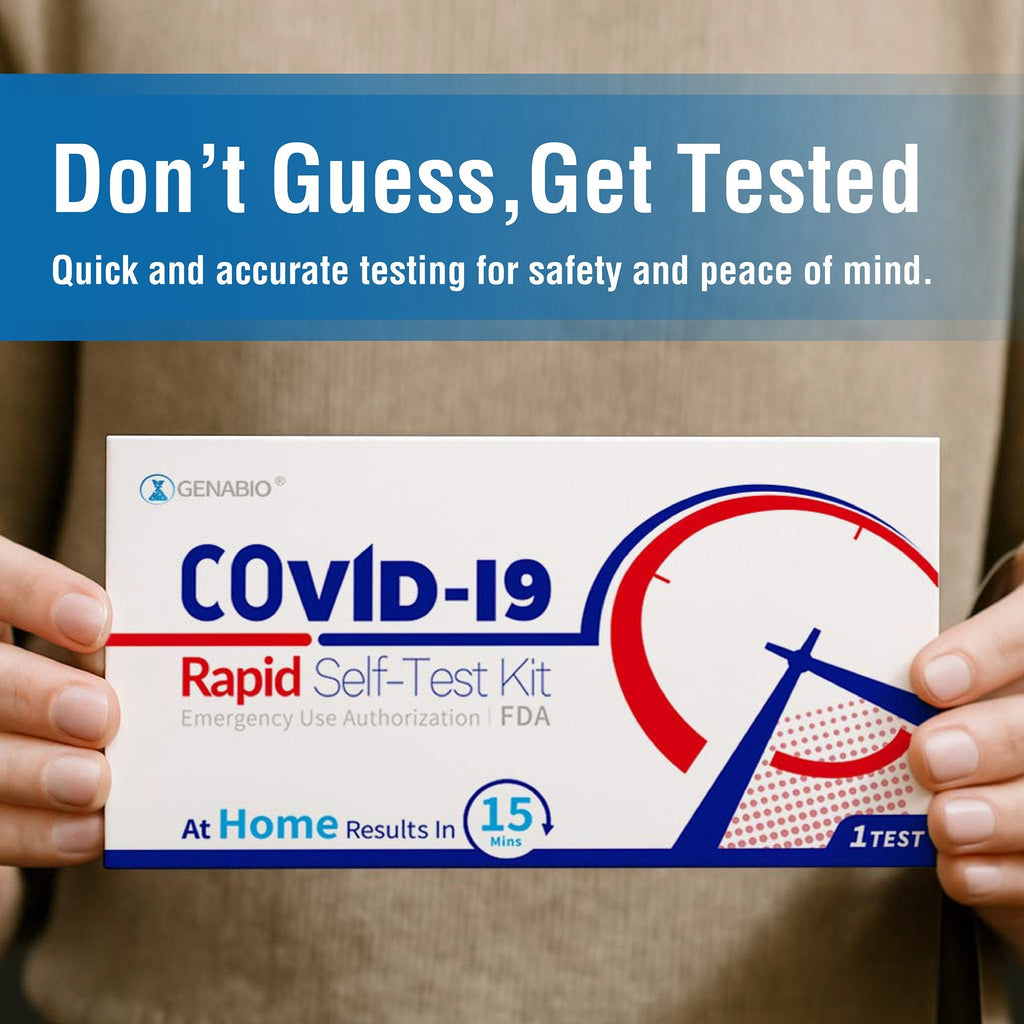 Genabio® COVID-19 at Home Rapid Self-Test Kit, 14 Tests per Pack RA9-E00301