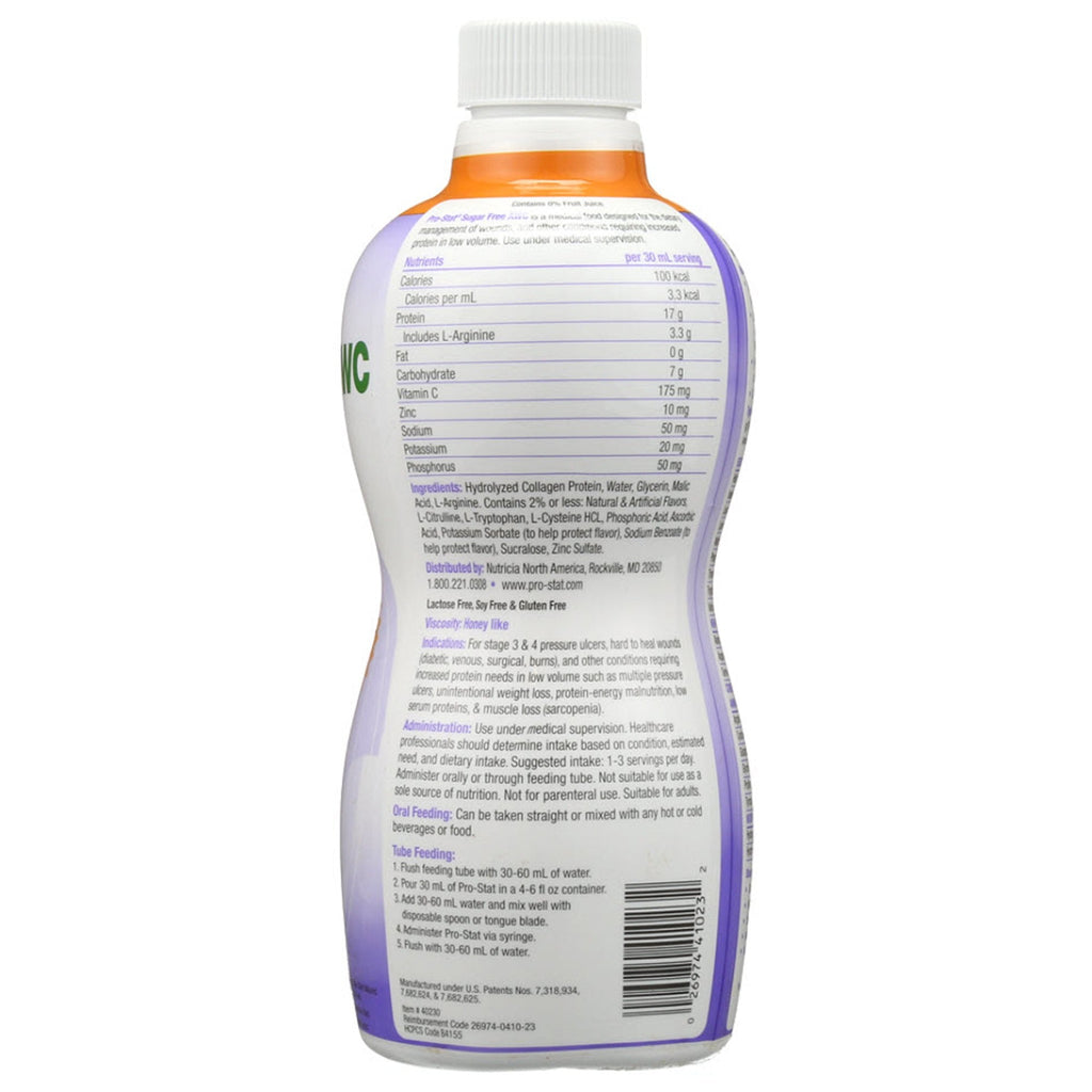 Pro-Stat® Sugar Free AWC Citrus Splash Complete Liquid Protein, 30-ounce Bottle 78383