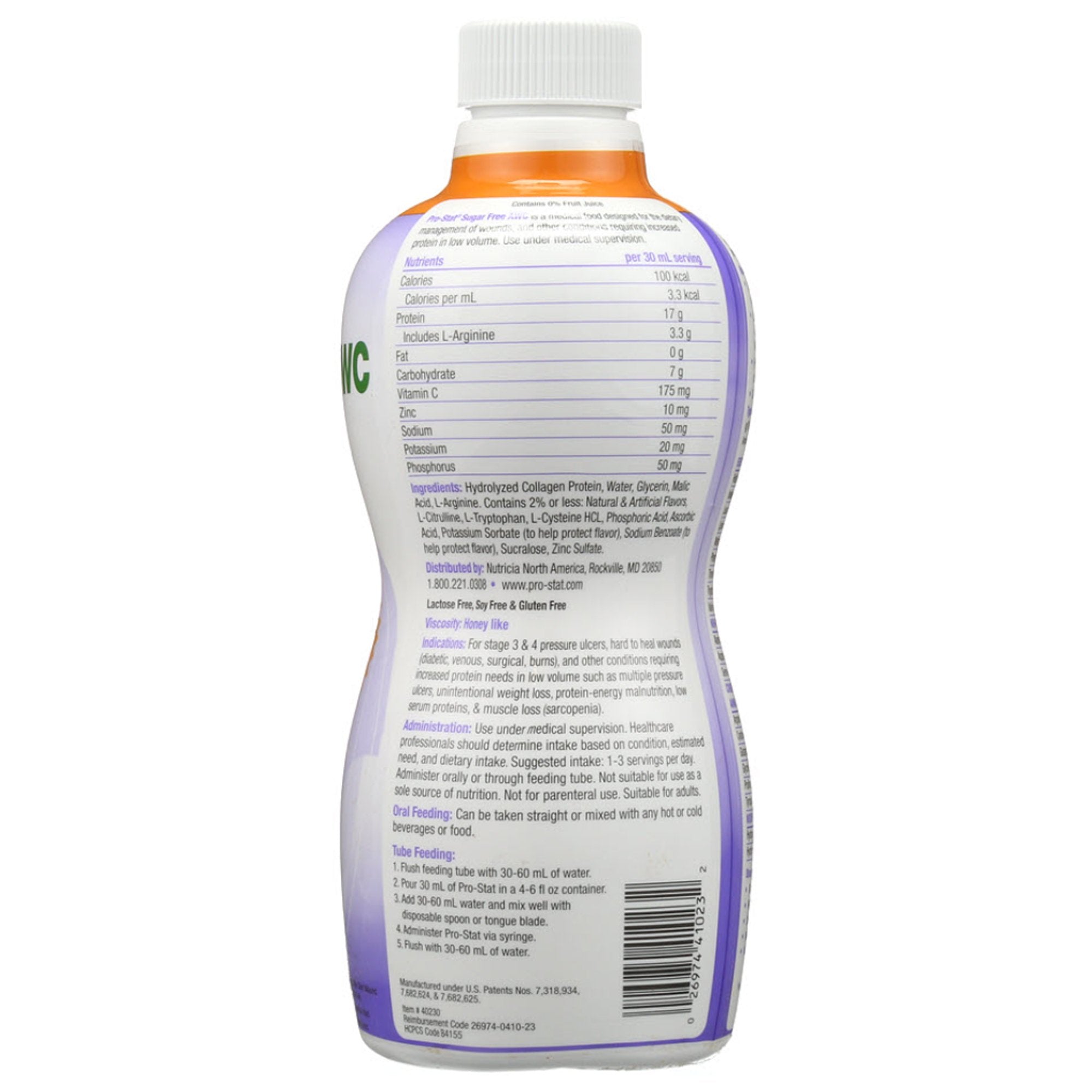 Pro-Stat® Sugar Free AWC Citrus Splash Complete Liquid Protein, 30-ounce Bottle 78383