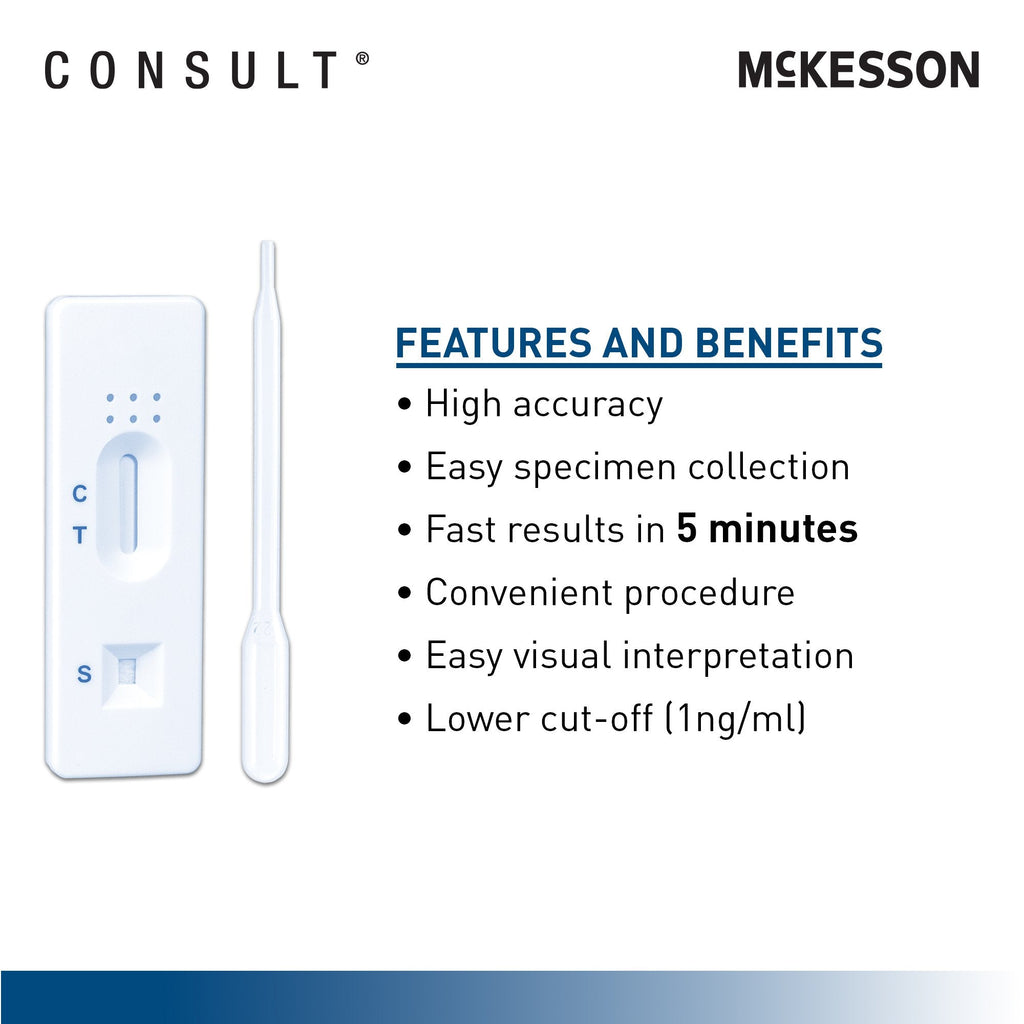 McKesson Fentanyl Drugs of Abuse Test Kit 16-DFY-A102C