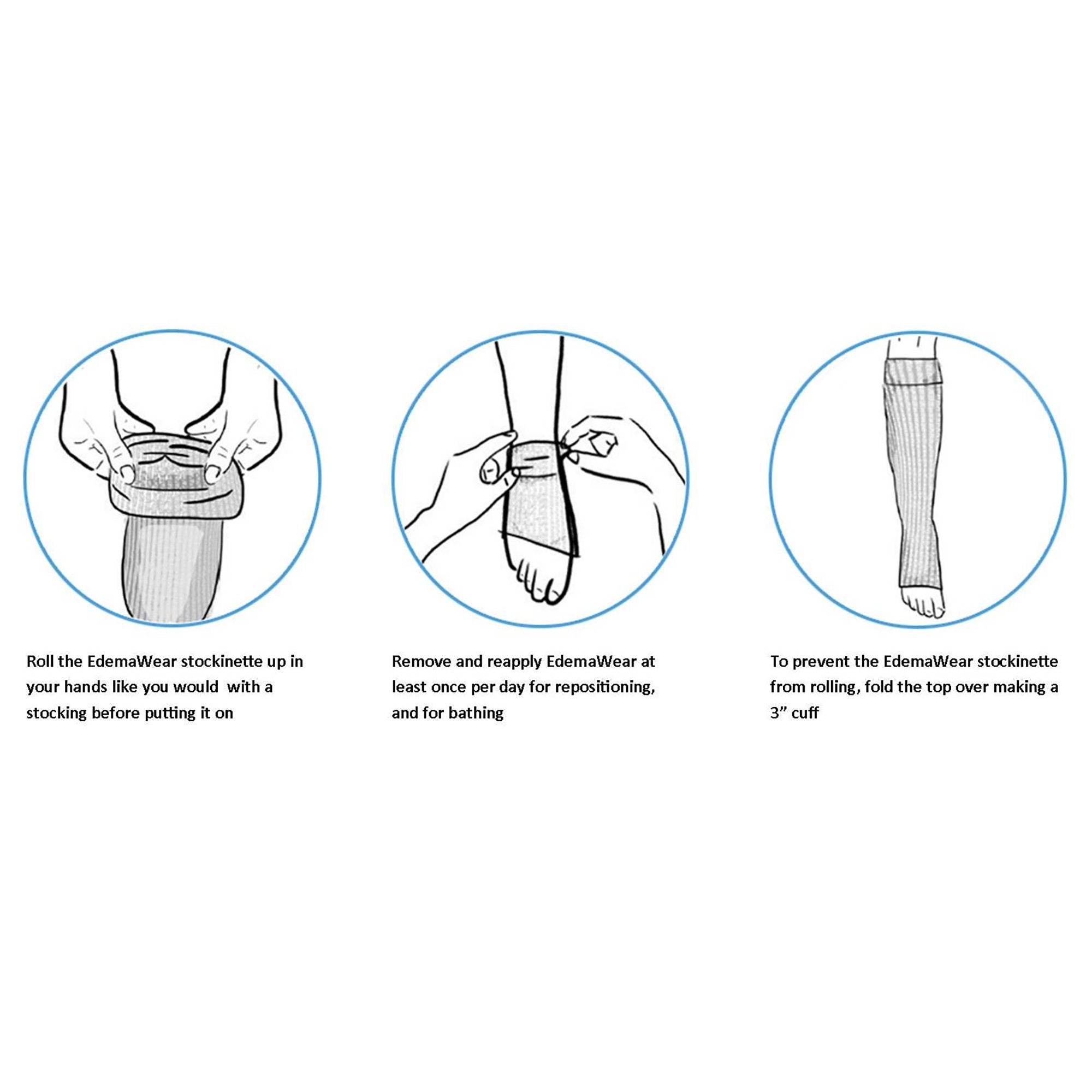 EdemaWear® Compression Stockinette, Medium B960001