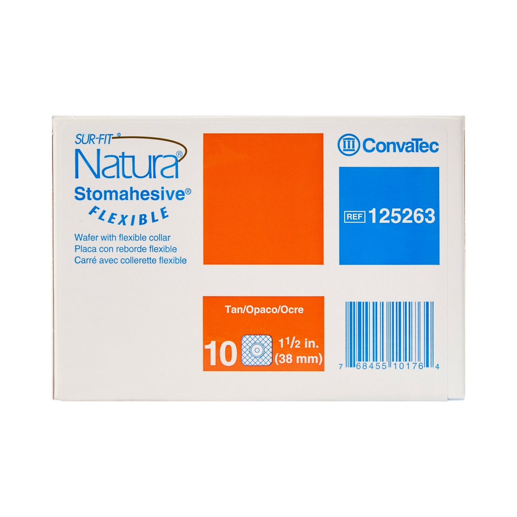 Sur-Fit Natura® Two-Piece Stomahesive® Skin Barrier, 38 mm flange 125263