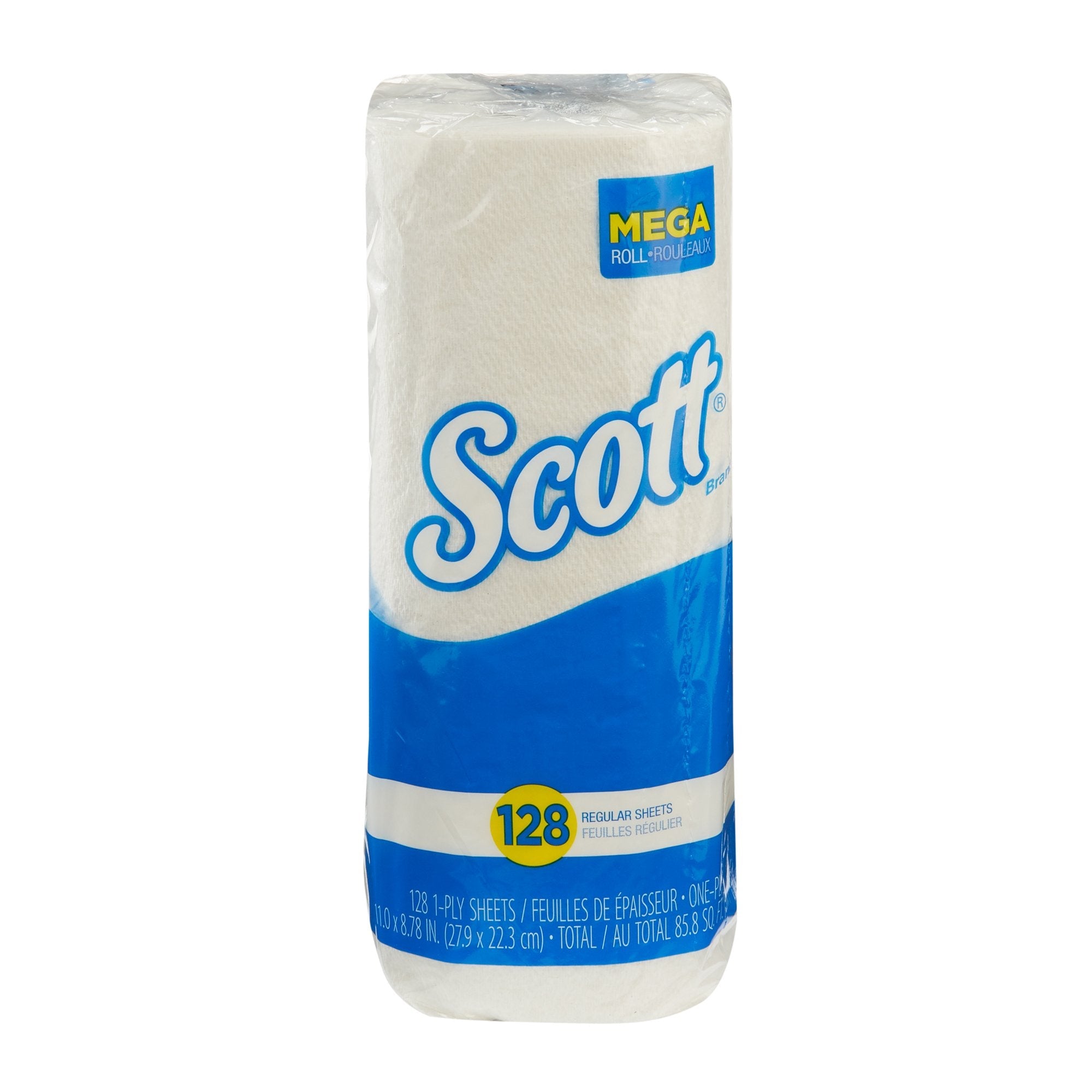 Scott® Kitchen Paper Towel, 128 perforated sheets per roll 41482