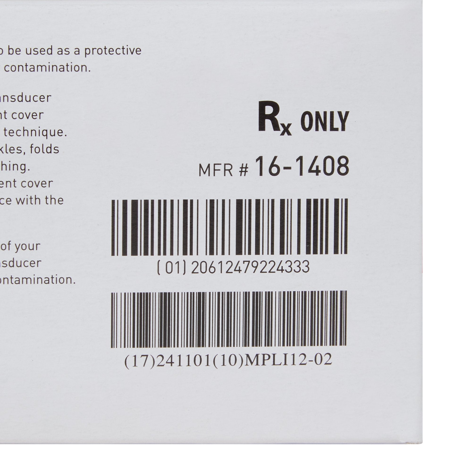 McKesson Transducer Cover 16-1408