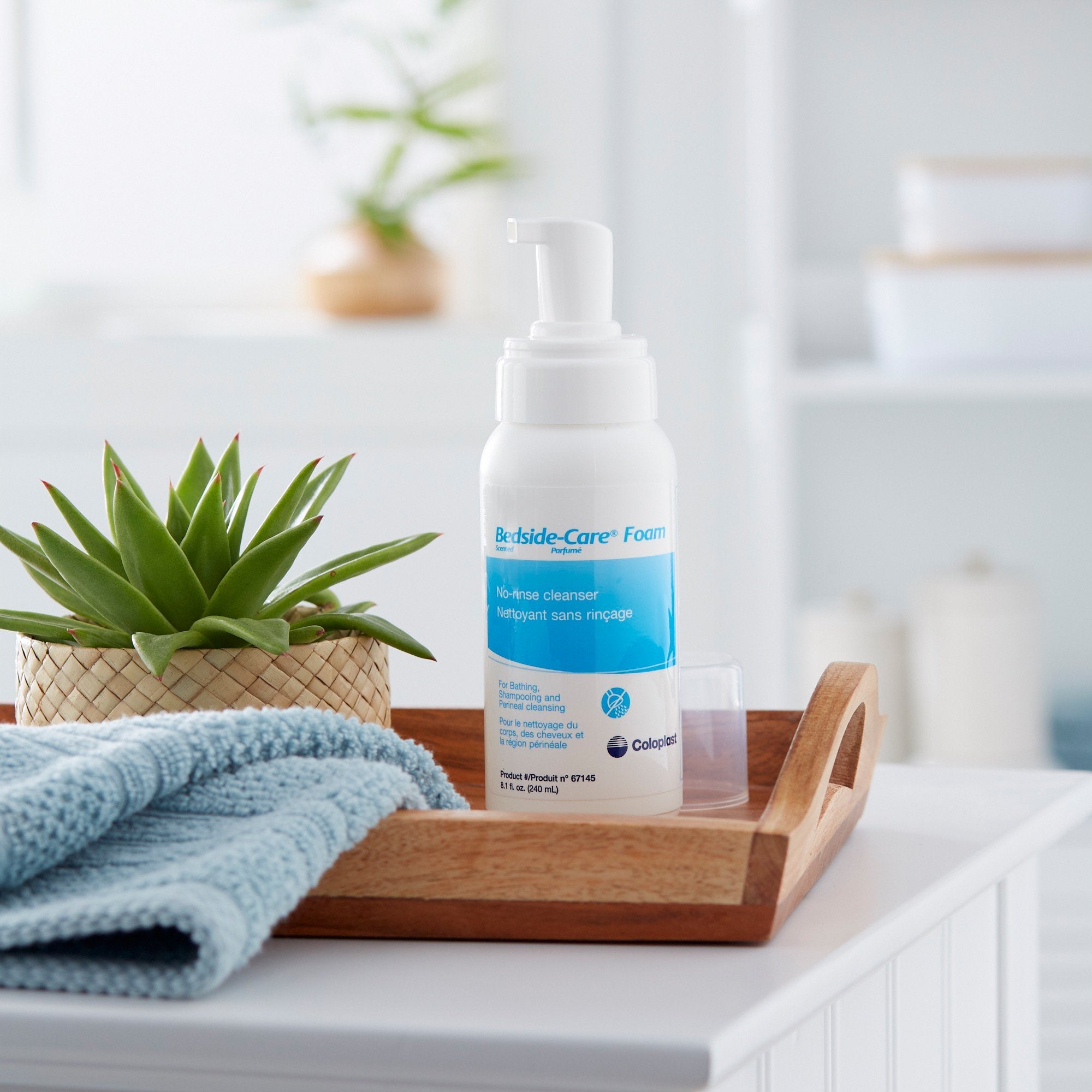 Bedside-Care® Foam Cleanser, Scented, Shampoo and Body Wash, 8.1-ounce bottle COI67145