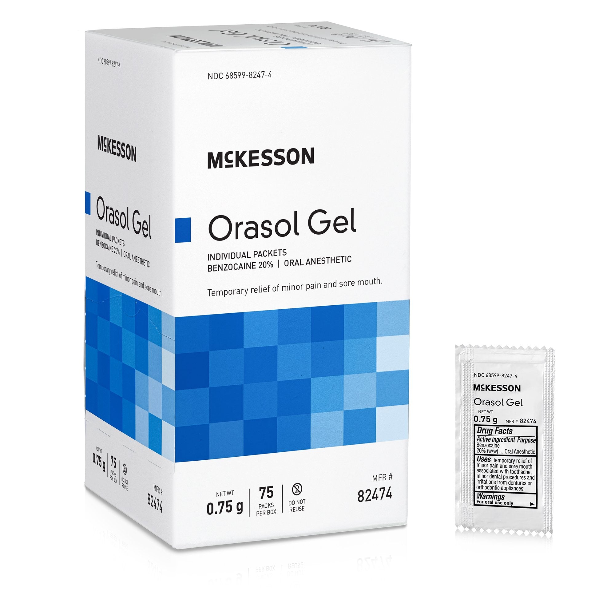 McKesson Benzocaine Oral Pain Relief 82474