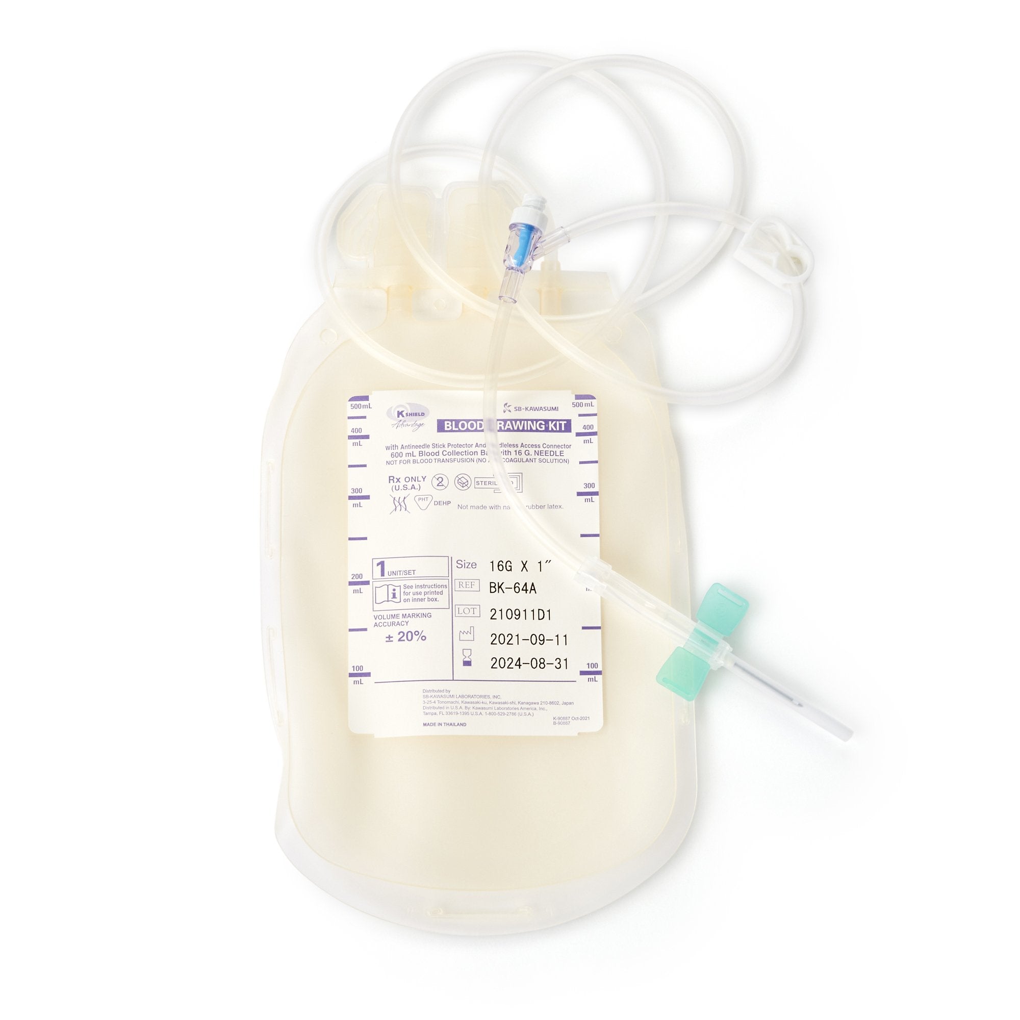 K-Shield® Advantage Blood Draw Kit BK-64A