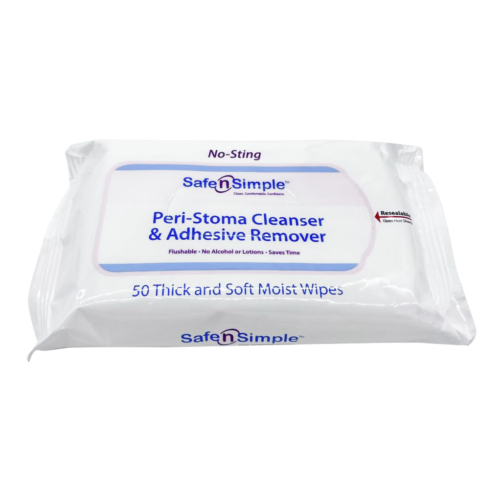 Safe n Simple™ Adhesive Remover Wipes SNS00525