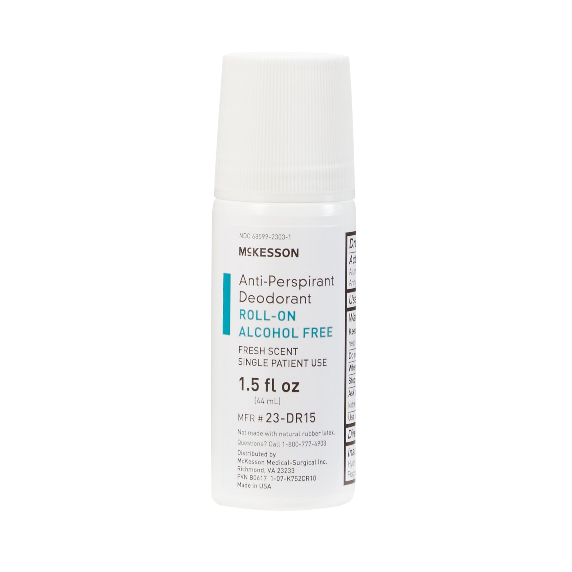 McKesson Antiperspirant / Deodorant, Fresh Scent, 1.5 oz Roll-On 23-DR15