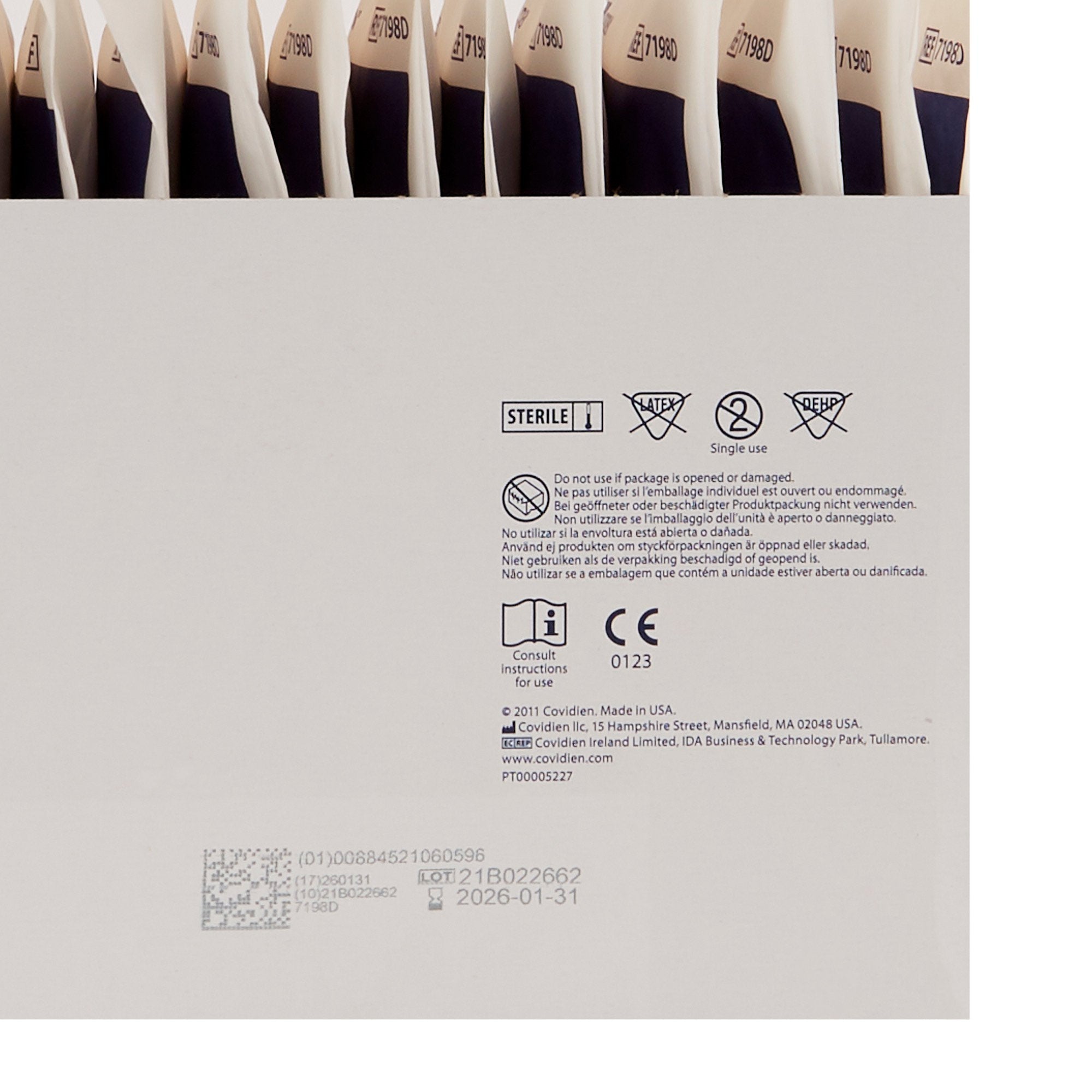 Dermacea™ Sterile Abdominal Pad, 8 x 10 Inch 7198D
