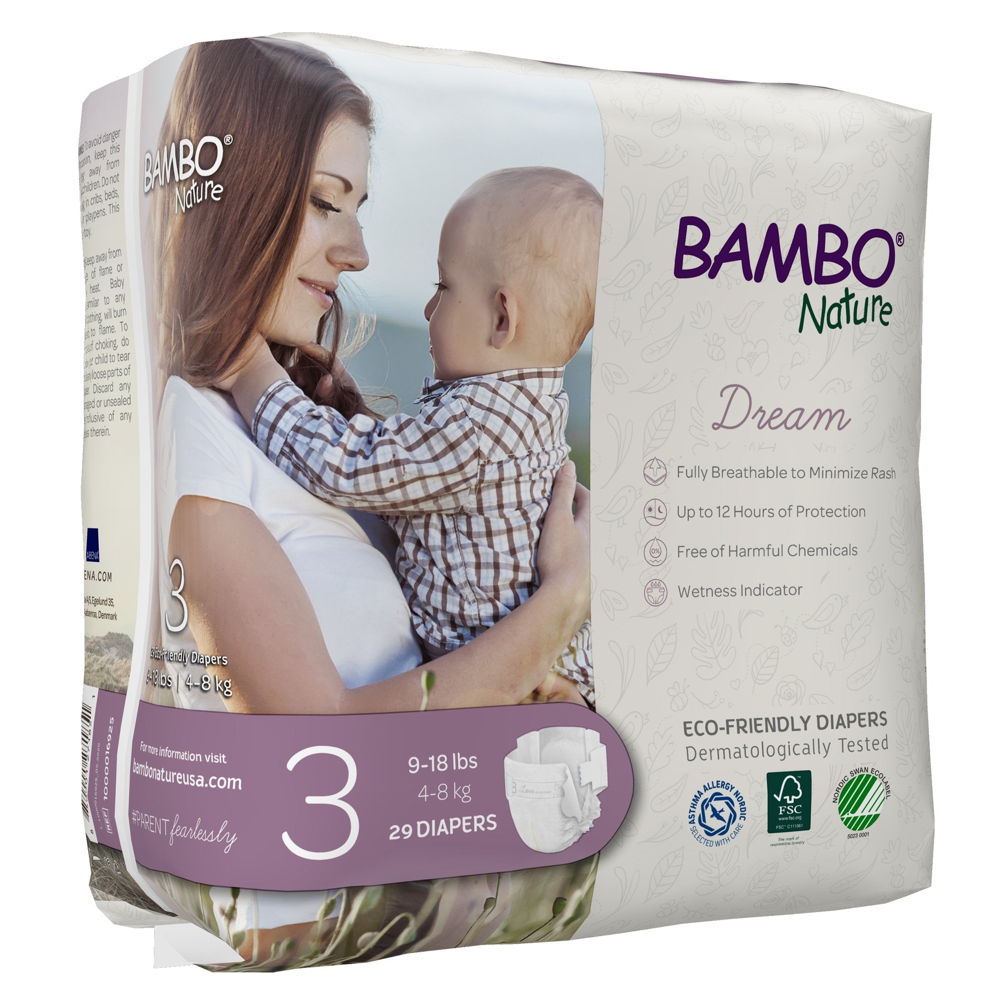 Bambo® Nature Diaper, Size 3 1000016925