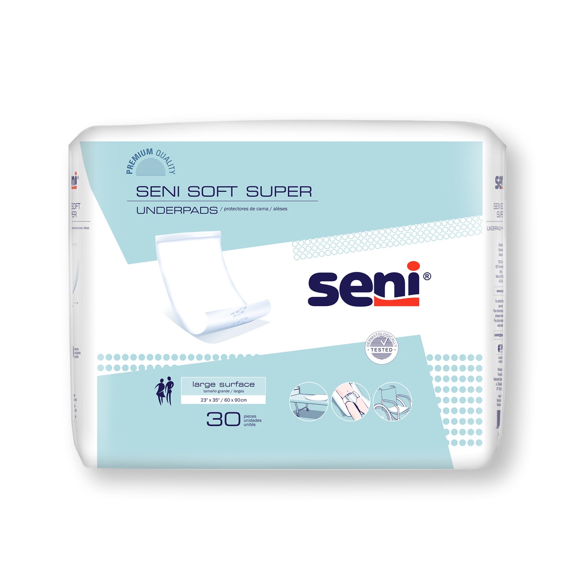 Seni® Soft Super Underpad, Level 2 Absorbency S-0330-US1