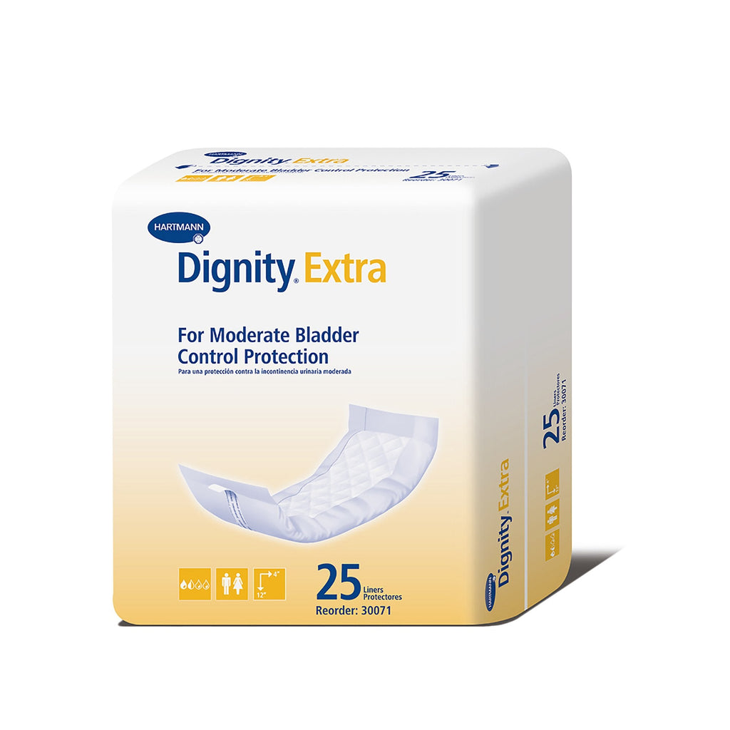 Dignity® Extra™ For Moderate Incontinence Liner, 12-Inch Length 30071