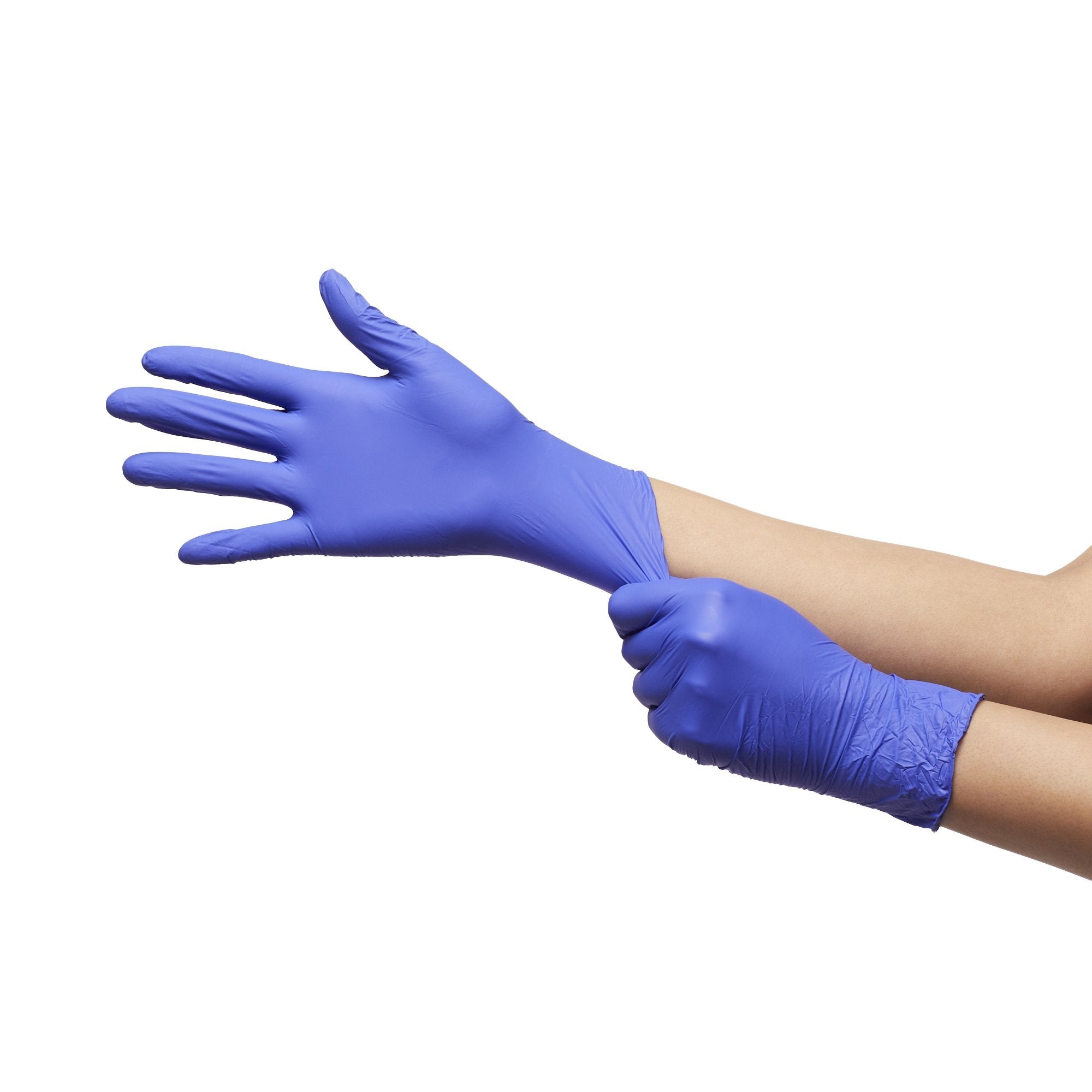 McKesson Confiderm® 3.0 Nitrile Exam Glove, Large, Blue 14-6N36EC