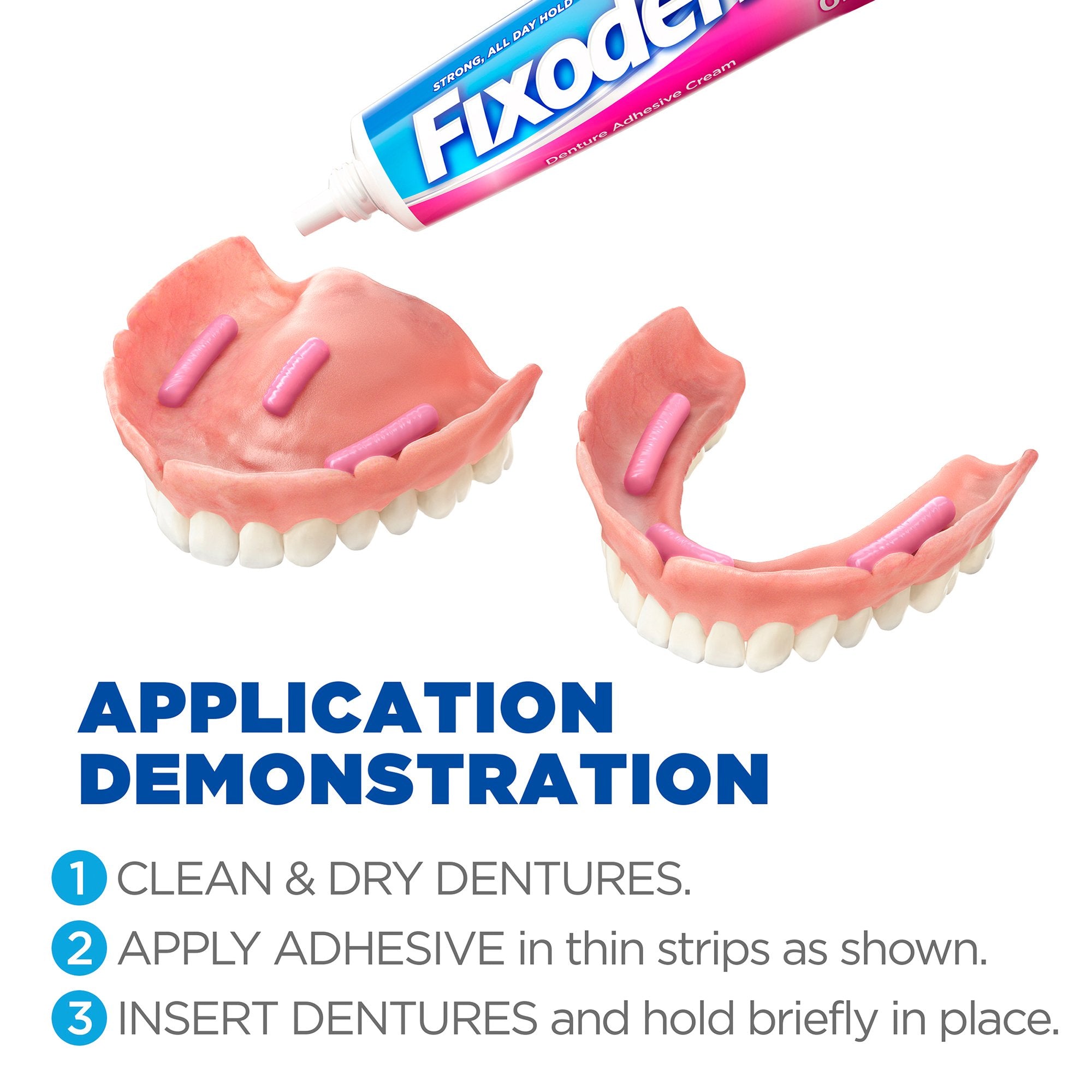Fixodent Original Denture Adhesive Cream, 1.4 oz 00076660300385
