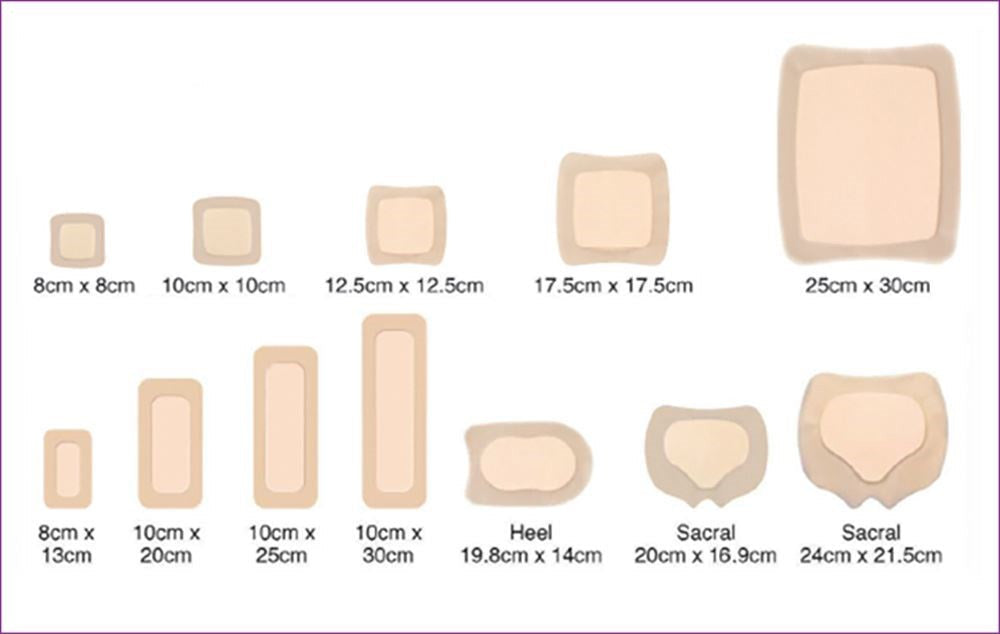 Aquacel® AG Non-Adhesive Foam Dressing with Silver - Sterile