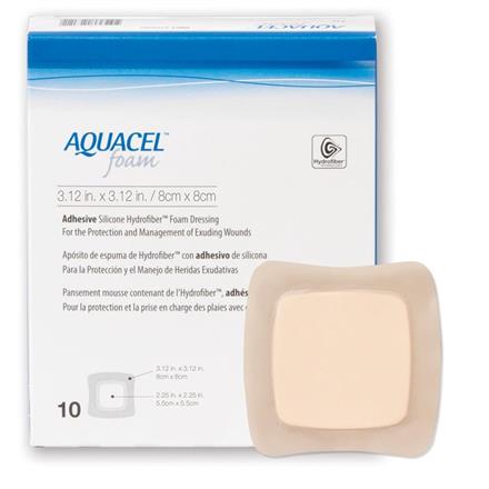 Aquacel® Adhesive Silicone Foam Dressing - Sterile