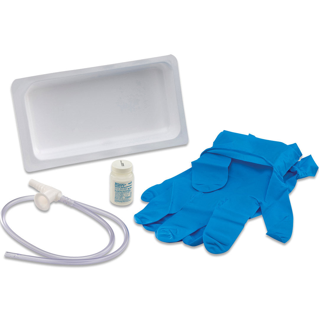 Argyle™ Suction Catheter Trays with Sterile Saline