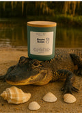 Bayou Roast Soy Candle | 8 oz Coffee Chocolate Hand-Poured Candle