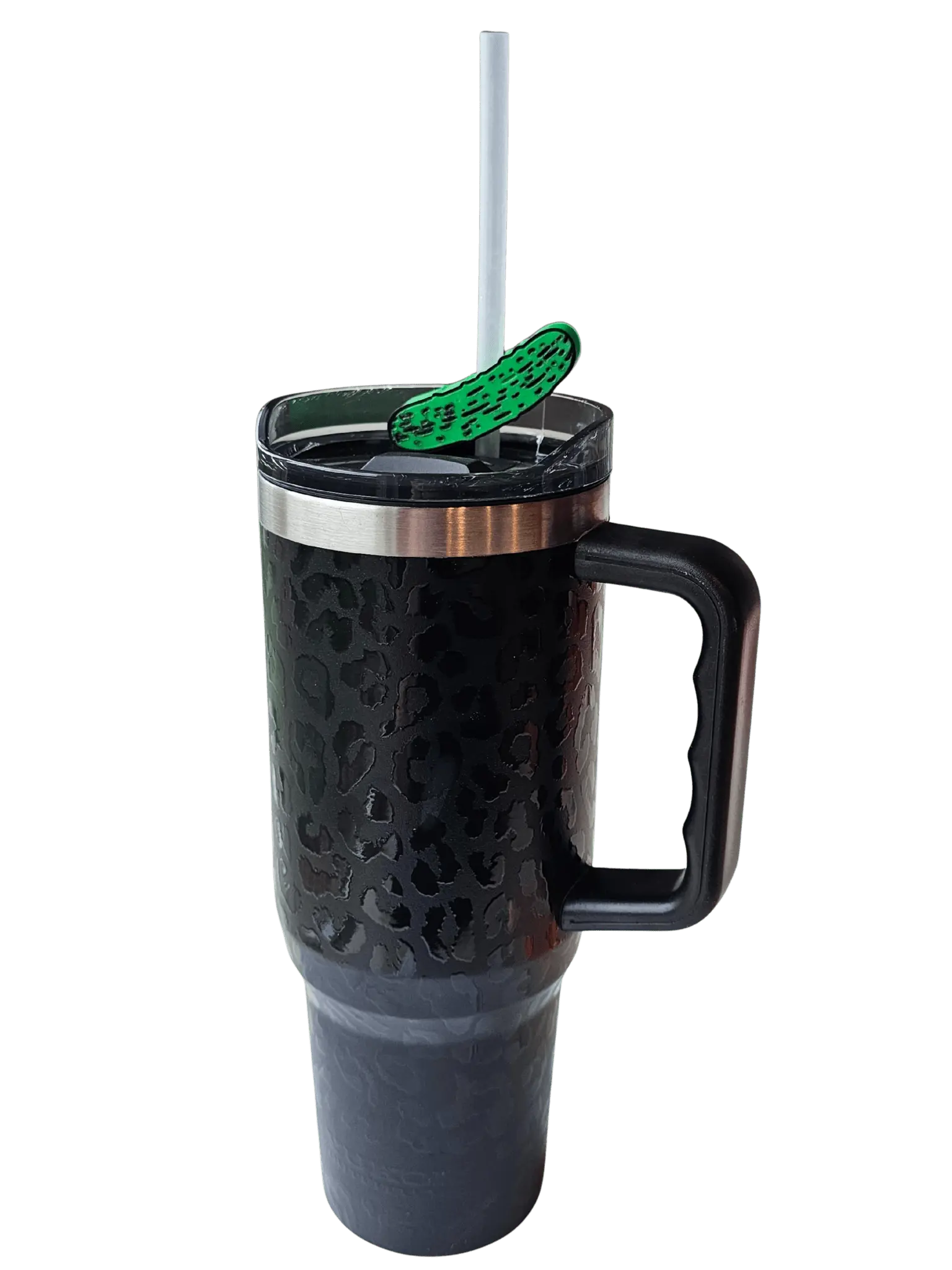 Big Dill Pickle Straw Topper – 3D-Printed Straw Hugger
