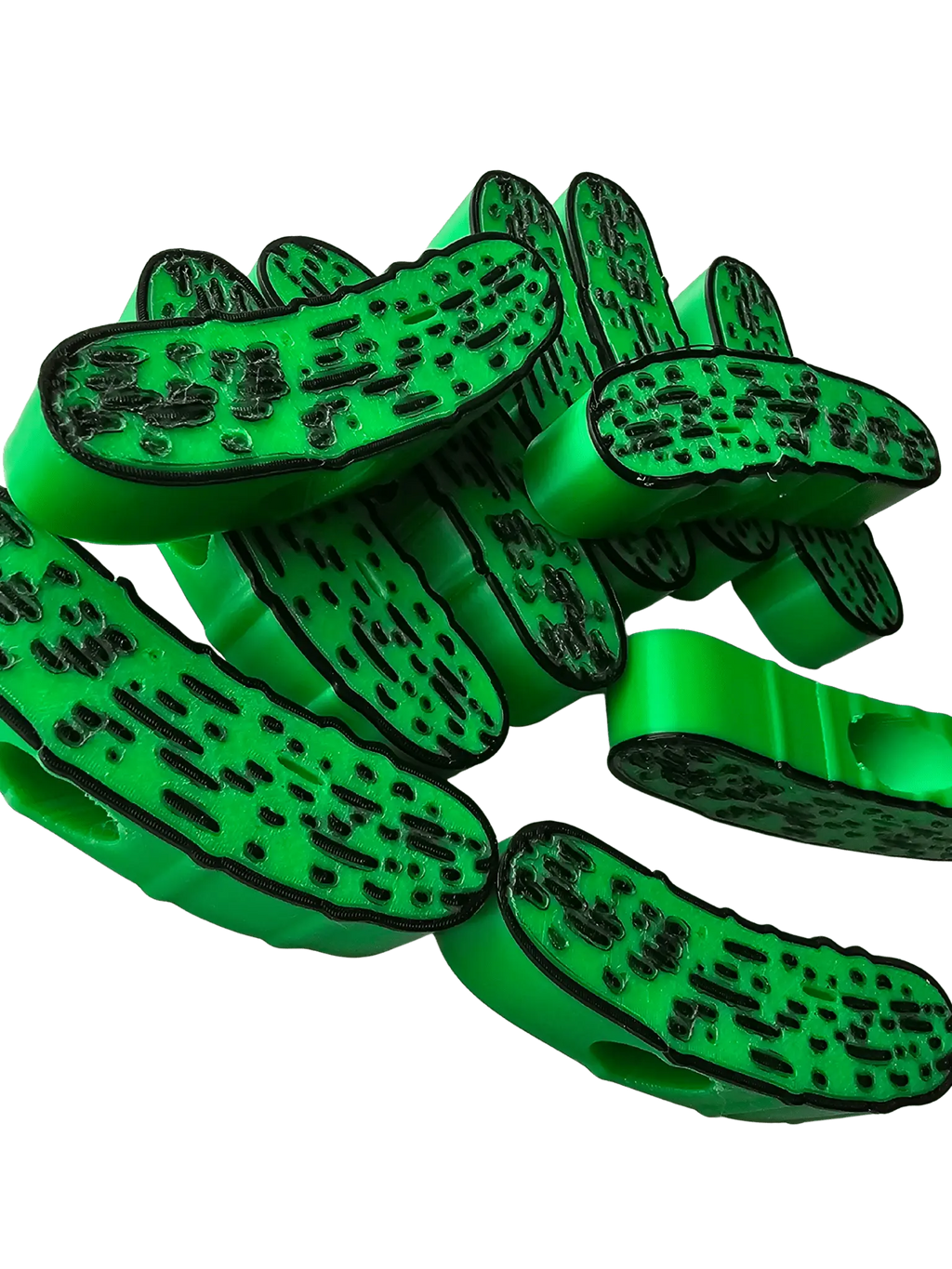 Big Dill Pickle Straw Topper – 3D-Printed Straw Hugger (Wholesale) Pack 10
