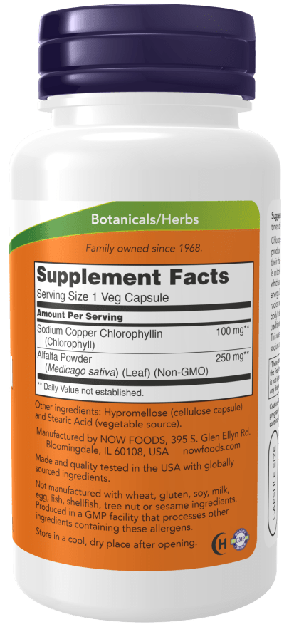 Chlorophyll 100 mg