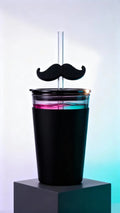 Classic Mustache Straw Topper