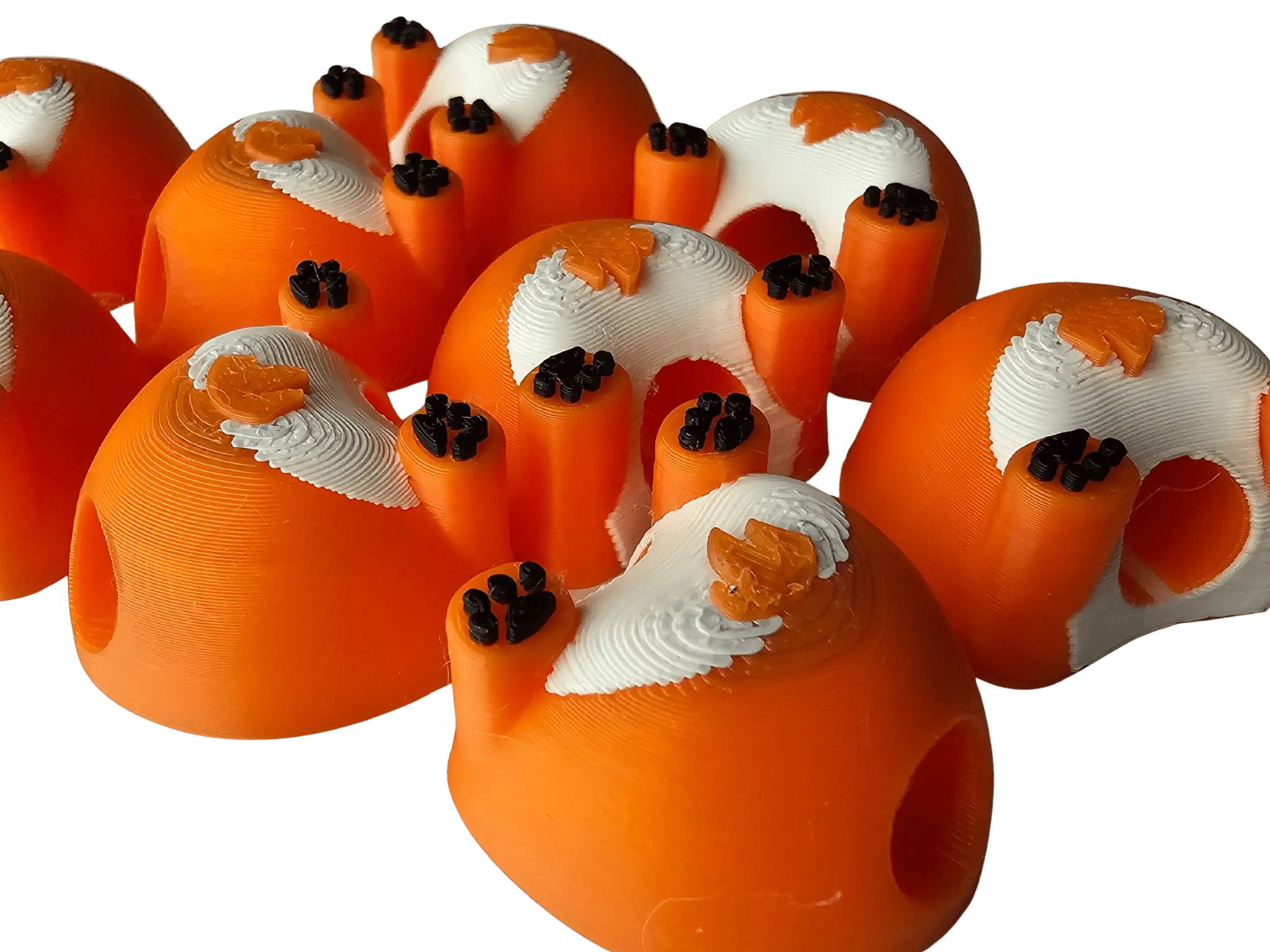 Corgi Butt Straw Topper – 3D-Printed Tumbler Charm (Wholesale) Pack of 10