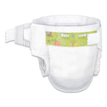 Unisex Baby Diaper Cardinal Health™ Wings™ Size 3 / Medium Disposable Heavy Absorbency - 80028A