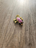 Curly-Tail Gecko Straw Topper