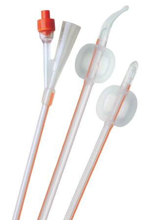 Cysto-Care® Folysil® 2-Way Straight 100% Silicone Indwelling Catheter