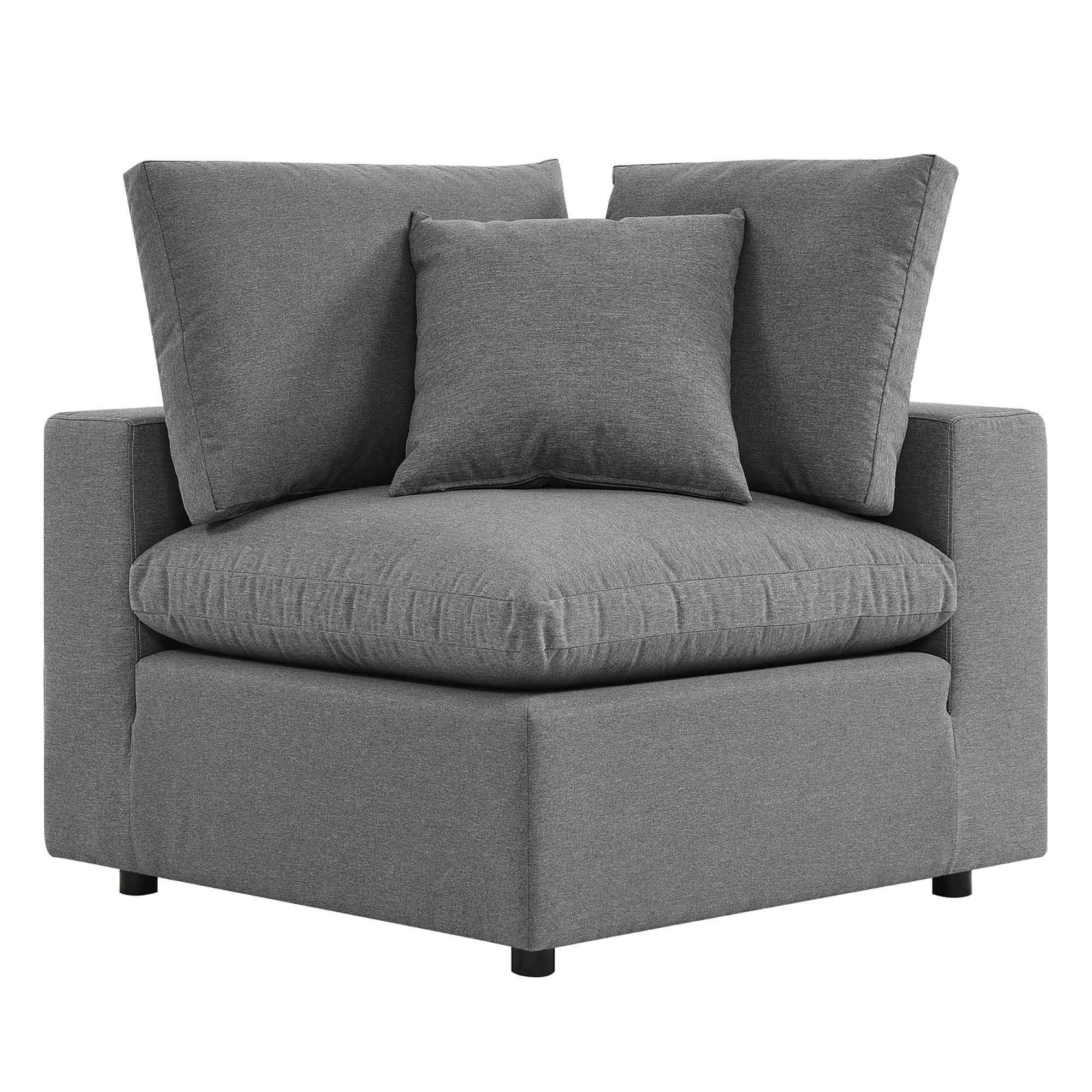 Patio Elegance Outdoor Sectional Sofa Set by Modway – Stylish 5-Piece Furniture for Patios