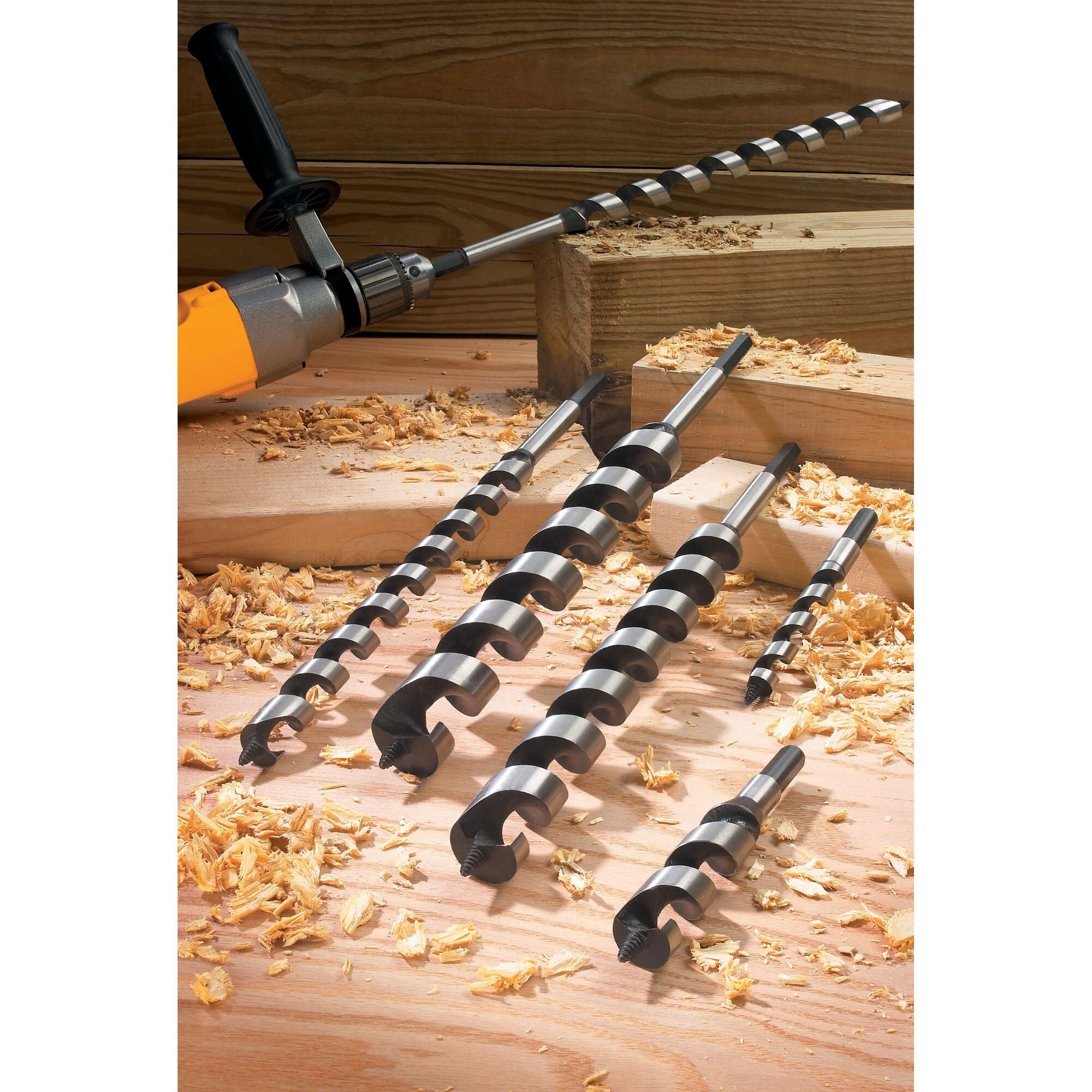 DeWalt DW1674 Drill Bit, Ship Auger, 1-1/4 Inch X 6 Inch